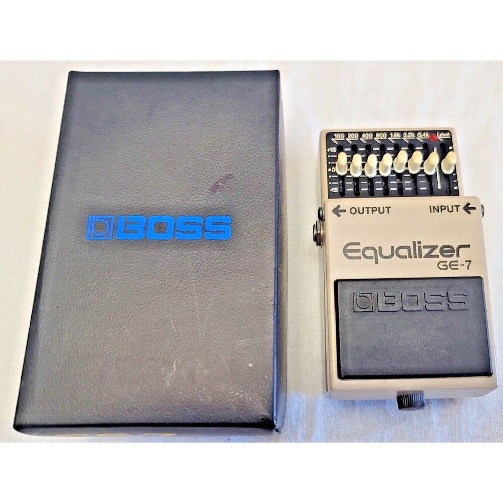 Boss GE-7   Equalizer Guitar Effect Pedal W Box Preowned